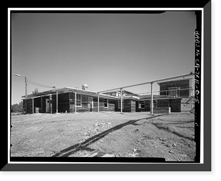 Mill Valley Air Force Station, Mess Hall, East of Ridgecrest Boulevard, Mount Tamalpais, Mill Valley vicinity, Marin County, CA - 5, Vintage Wall Art