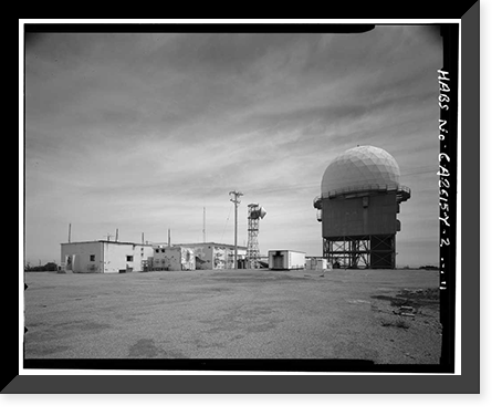 Mill Valley Air Force Station, Radar Domes, East of Ridgecrest Boulevard, Mount Tamalpais, Mill Valley vicinity, Marin County, CA - 2 Classic, Antique Poster