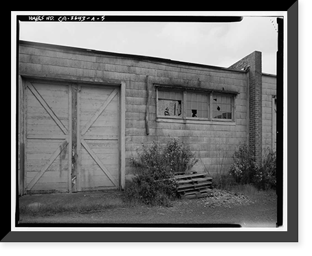 Fort Baker, Storehouse, Near intersection of Breitung & Satterlee Roads, Sausalito vicinity, Marin County, CA - 5, Antique Wall Art