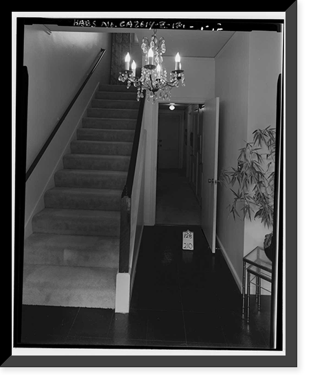 Oakland Naval Supply Center, Commanding Officers Residences, Between E & F Streets, West of Fourth Street, Oakland, Alameda County, CA - 12, Historic Reproduction