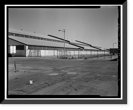 Oakland Naval Supply Center, Storehouse, Between G & H Streets, & Fifth & Sixth Streets, Oakland, Alameda County, CA - 3, Vintage Poster