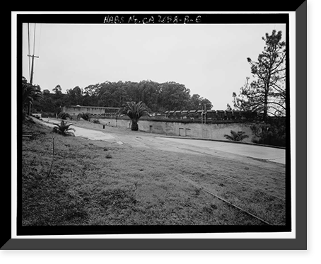 Winehaven, Storage Cellar & Fermentation Room, Point Molate Naval Fuel Depot, Richmond, Contra Costa County, CA - 6, Vintage Print