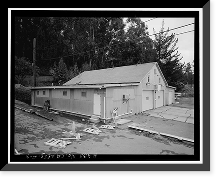 Winehaven, Firehouse, Point Molate Naval Fuel Depot, Richmond, Contra Costa County, CA - 3 Classic, Antique Poster