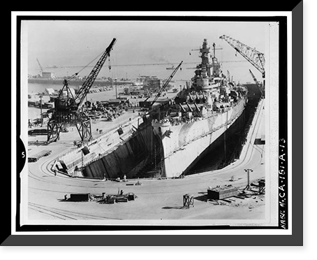 Hunters Point Naval Shipyard, Drydock No. 4, San Francisco, San Francisco County, CA - 13 Classic, Vintage Wall Art