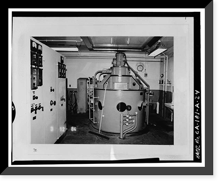 Hunters Point Naval Shipyard, Drydock No. 4, San Francisco, San Francisco County, CA - 24, Historic Print