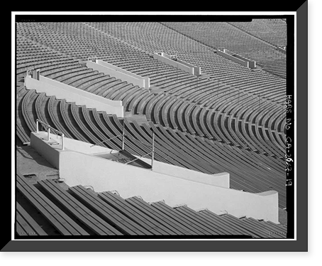 Rose Bowl Stadium, 1001 Rose Bowl Drive, Pasadena, Los Angeles County, CA - 19, Historic Reproduction