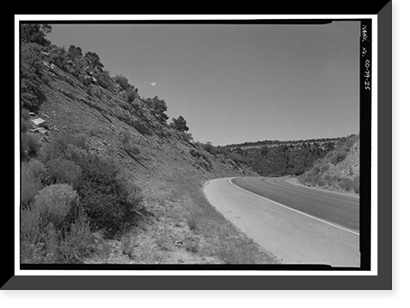 Mesa Verde National Park Main Entrance Road, Cortez, Montezuma County, CO - 25, Antique Poster