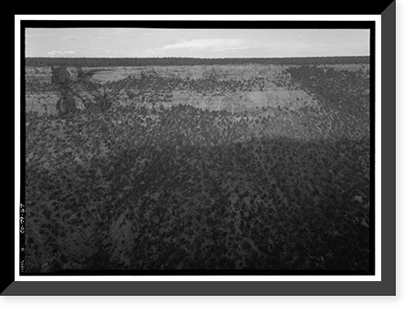Mesa Verde National Park Main Entrance Road, Cortez, Montezuma County, CO - 67, Antique Poster