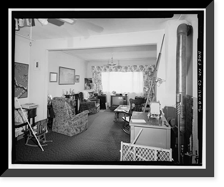 Beierle Farm, House, Hudson Road & Ninety-sixth Avenue, Denver, Denver County, CO - 6, Vintage Print