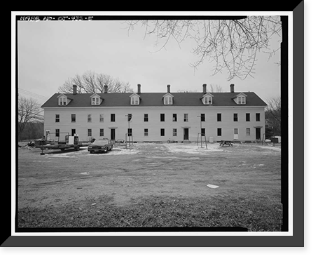 Grosvenor-Dale Company, Tenement, 110 Main Street, Thompson, Windham County, CT - 5, Antique Print