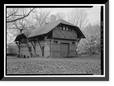 Mark Twain House, Carriage House, 351 Farmington Avenue, Hartford, Hartford County, CT - 4, Antique Poster