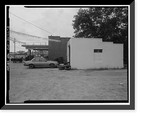 Greenhouse Service Station, 522 South Main Street, Woodstock, Cherokee County, GA - 3, Vintage Poster