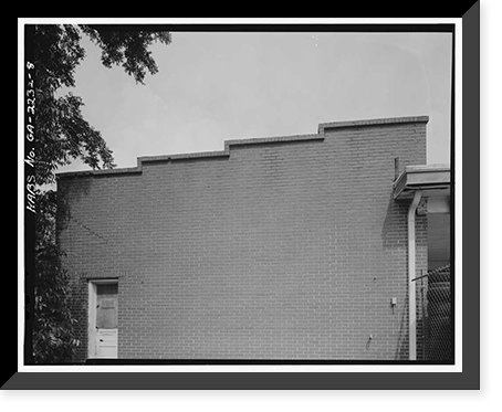 Greenhouse Service Station, 522 South Main Street, Woodstock, Cherokee County, GA - 8, Historic Print