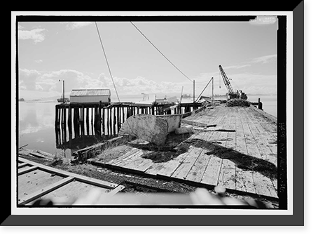 Historic Framed Print, Kake Salmon Cannery, 540 Keku Road, Kake, Wrangell-Petersburg Census Area, AK - 16,  17-7/8" x 21-7/8"