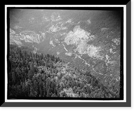 Yosemite National Park Roads & Bridges, Yosemite Village, Mariposa County, CA - 28, Vintage Wall Art
