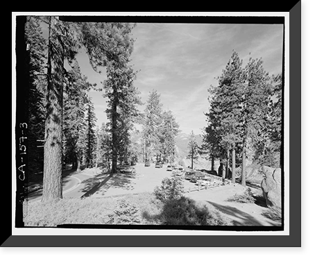 Glacier Point Road, Between Chinquapin Flat & Glacier Point, Yosemite Village, Mariposa County, CA - 3, Historic Print