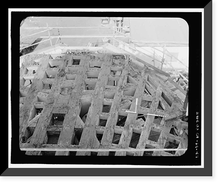 Historic Framed Print, Ferry EUREKA, Hyde Street Pier, San Francisco, San Francisco County, CA - 3,  17-7/8" x 21-7/8"