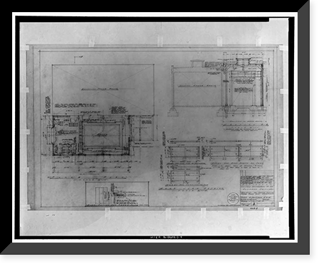 United Engineering Company Shipyard, Boiler House, 2900 Main Street, Alameda, Alameda County, CA - 4, Antique Print