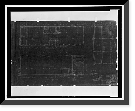 United Engineering Company Shipyard, Engineering Building, 2900 Main Street, Alameda, Alameda County, CA, Antique Poster