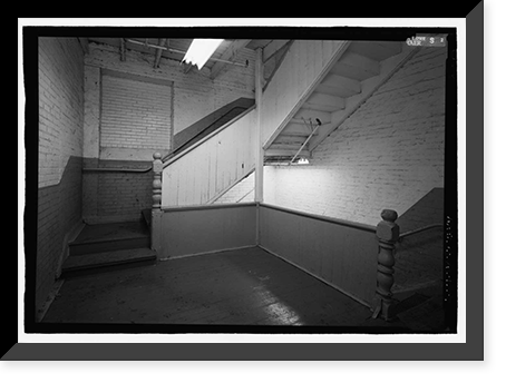 Historic Framed Print, Langdale Cotton Mill, 5910 Nineteenth Avenue, Valley, Chambers County, AL - 7,  17-7/8" x 21-7/8"