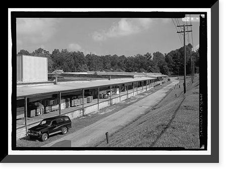 Langdale Cotton Mill, Warehouses, 5910 Nineteenth Avenue, Valley, Chambers County, AL, Antique Print