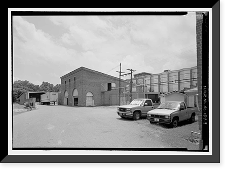 Selma Cotton Mill, 218 Morgan Avenue, Selma, Dallas County, AL - 9, Historic Print