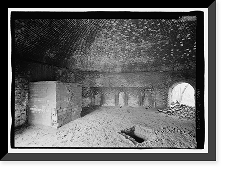 Historic Framed Print, Jenkins Brick Company, Plant No. 2, Furnace Street, Montgomery, Montgomery County, AL - 9,  17-7/8" x 21-7/8"