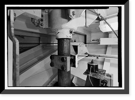 Historic Framed Print, U.S. Coast Guard Cutter WHITE PINE, U.S. Coast Guard 8th District Base, South Broad Street, Mobile, Mobile County, AL - 34,  17-7/8" x 21-7/8"