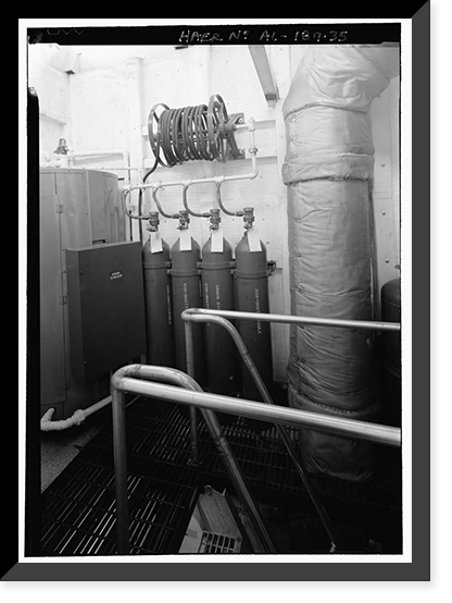 U.S. Coast Guard Cutter WHITE PINE, U.S. Coast Guard 8th District Base, South Broad Street, Mobile, Mobile County, AL - 35 Classic, Vintage Print