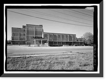 Atlantic Ice & Coal Company, 135 Prince Street, Montgomery, Montgomery County, AL - 2 Classic, Antique Print