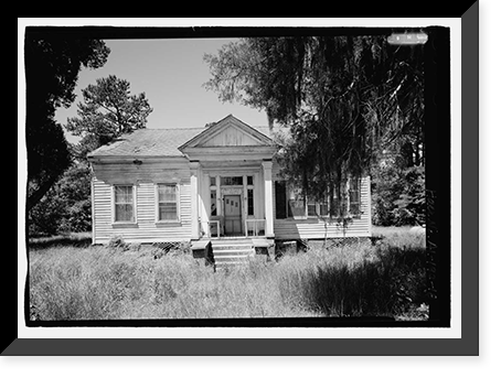 Historic Framed Print, J. A. Minter & Son Plantation, 3 County Road 462, Selma, Dallas County, AL - 18,  17-7/8" x 21-7/8"