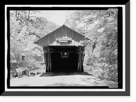 Swann Bridge, Spanning Locust Fork of Black Warrior River, Swann, Cleveland vicinity, Blount County, AL - 8, Historic Reproduction