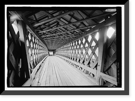 Swann Bridge, Spanning Locust Fork of Black Warrior River, Swann, Cleveland vicinity, Blount County, AL - 10, Historic Print