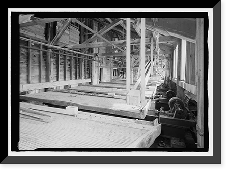 Historic Framed Print, Kennecott Copper Corporation, Concentration Mill, On Copper River & Northwestern Railroad, Kennicott, Valdez-Cordova Census Area, AK - 13,  17-7/8" x 21-7/8"