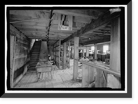 Historic Framed Print, Kennecott Copper Corporation, Company Store & Warehouse, On Copper River & Northwestern Railroad, Kennicott, Valdez-Cordova Census Area, AK - 8,  17-7/8" x 21-7/8"