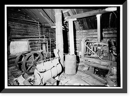 Historic Framed Print, Stampede Gold Mine, Kantishna, Denali Borough, AK - 25,  17-7/8" x 21-7/8"