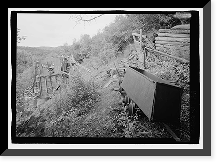Historic Framed Print, Stampede Gold Mine, Kantishna, Denali Borough, AK - 31,  17-7/8" x 21-7/8"