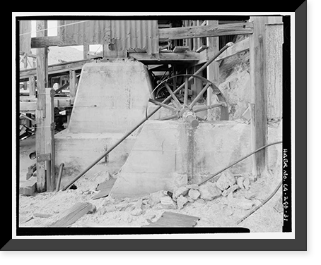 Skidoo Mine, Park Route 38 (Skidoo Road), Death Valley Junction, Inyo County, CA - 31, Vintage Print