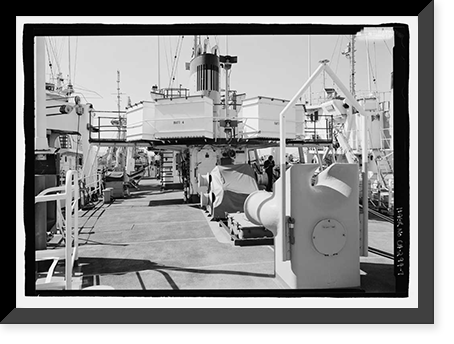 Historic Framed Print, U.S. Coast Guard Cutter PLANETREE, San Francisco, San Francisco County, CA - 7,  17-7/8" x 21-7/8"