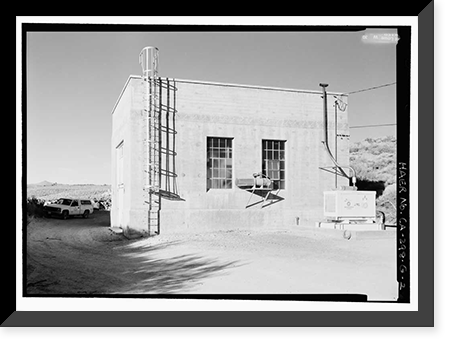 Los Angeles Aqueduct, Crowley Lake Dam, Los Angeles, Los Angeles County, CA - 2 Classic, Vintage Wall Art