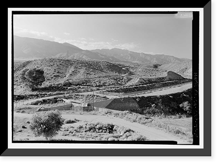 Los Angeles Aqueduct, Haiwee Dam Reservoir, Los Angeles, Los Angeles County, CA - 5, Antique Wall Art