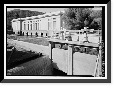 Los Angeles Aqueduct, San Francisquito Number 1, Los Angeles, Los Angeles County, CA - 2, Vintage Poster