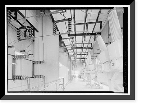 Los Angeles Aqueduct, San Francisquito Power Plant Number 2, Los Angeles, Los Angeles County, CA - 5, Antique Wall Art