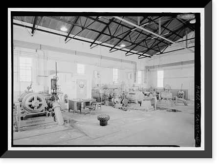 Los Angeles Aqueduct, Garvanza Pump Station, Los Angeles, Los Angeles County, CA - 3, Antique Poster