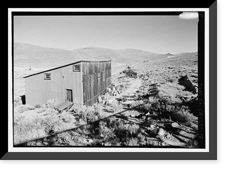 Historic Architecture - Bodie, California - Standard Gold Mill