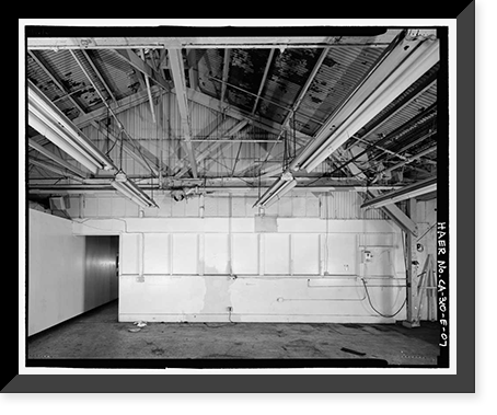 NASA Industrial Plant, Maintenance Facility, 12214 Lakewood Boulevard, Downey, Los Angeles County, CA - 7, Historic Print