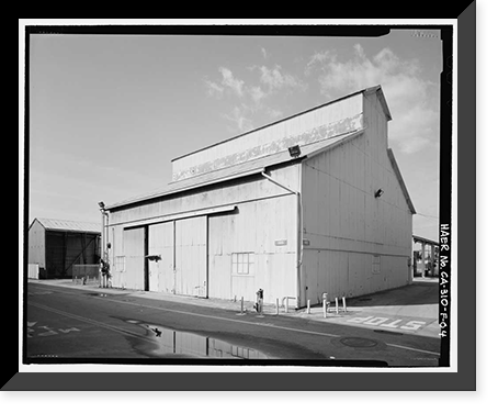 NASA Industrial Plant, Storage Facility, 12214 Lakewood Boulevard, Downey, Los Angeles County, CA - 4, Antique Print