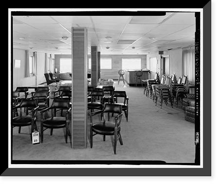 U.S. Coast Guard Air Station San Francisco, Bachelor Officer Quarters, 1020 North Access Road, San Francisco, San Francisco County, CA - 18, Historic Reproduction