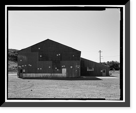 Historic Framed Print, Department of Energy, Grand Junction Office, Building No. 33, 2597 B3/4 Road, Grand Junction, Mesa County, CO - 4,  17-7/8" x 21-7/8"