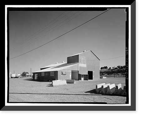 Historic Framed Print, Department of Energy, Grand Junction Office, Building No. 33, 2597 B3/4 Road, Grand Junction, Mesa County, CO - 7,  17-7/8" x 21-7/8"